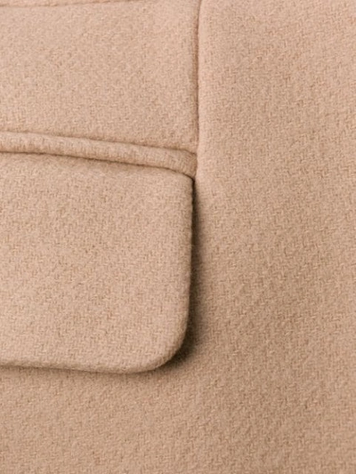 Shop Pinko Single Breasted Coat In Q10 Beige