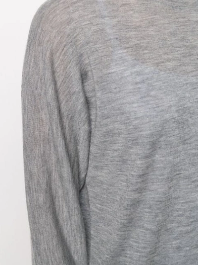 Shop Joseph Slouchy Fit T-shirt In Grey