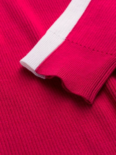 Shop Ps By Paul Smith Ribbed Knit Sweater In Pink