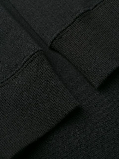 Shop Saint Laurent Midnight Sweatshirt In Black