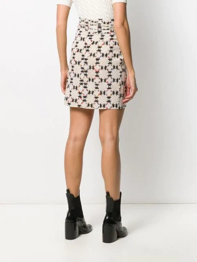 Shop Isabel Marant Brazen Skirt In Neutrals