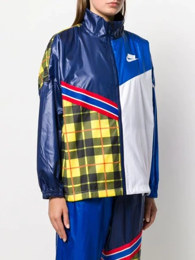 Shop Nike Sportswear Nsw Track Jacket In Blue