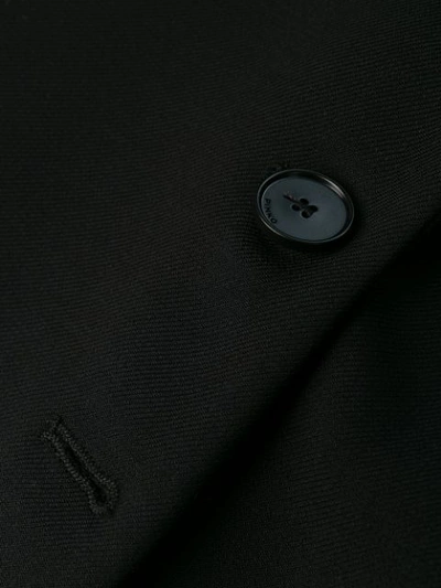 Shop Pinko Elongated Belted Blazer In Black