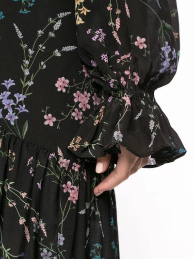 We Are Kindred Raye Maxi Dress In Black Blooms