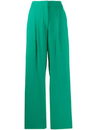 Chinti & Parker High-waisted Trousers In Green
