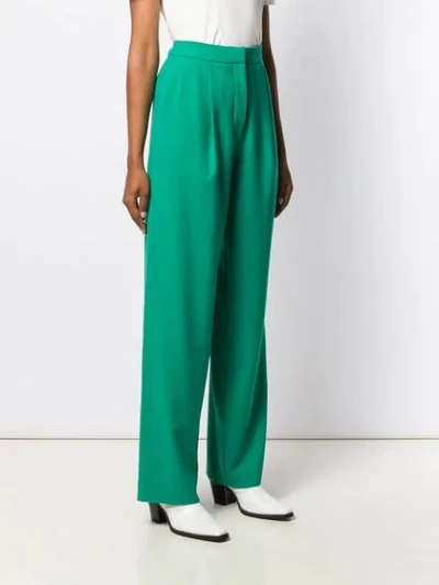 Chinti & Parker High-waisted Trousers In Green