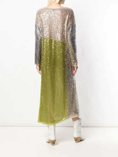 Shop Walk Of Shame Sequin Dress In Green