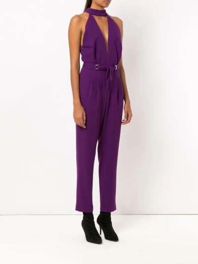 Shop Framed Cracker Jumpsuit - Purple