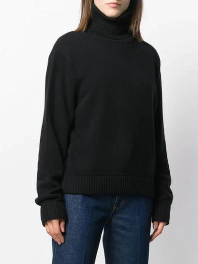 DSQUARED2 ROLL NECK SWEATER - 黑色