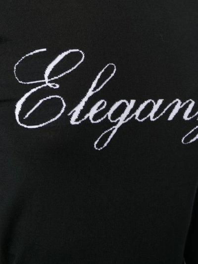 Shop Dolce & Gabbana Eleganza Jumper In Black