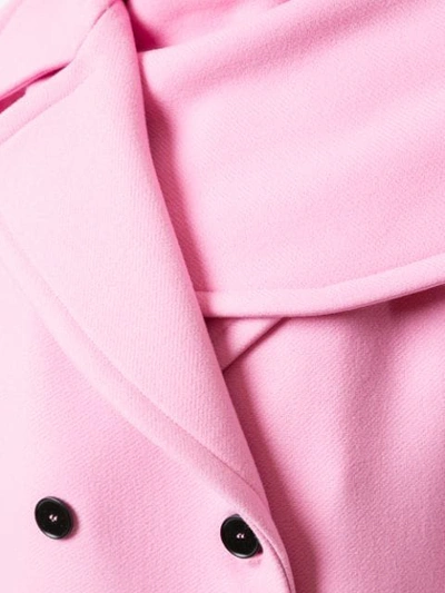 Shop Msgm 2742mdc121195750 Pink 12 Wool Or Fine Animal Hair->wool