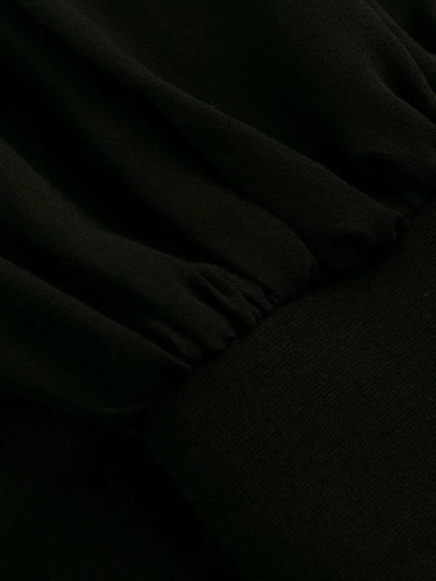 Shop John Richmond Embellished Collar Shift Dress In Black