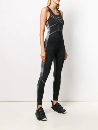 policía prisión No pretencioso Adidas By Stella Mccartney Train All In One Jumpsuit In Black | ModeSens