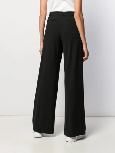 WIDE LEG PLEATED TROUSERS