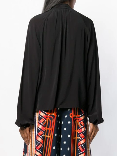 Shop Temperley London Reba Blouse In Black