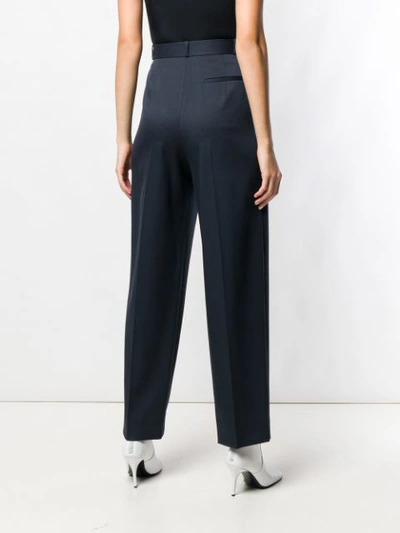 Shop The Row Classic Tailored Trousers - Blue