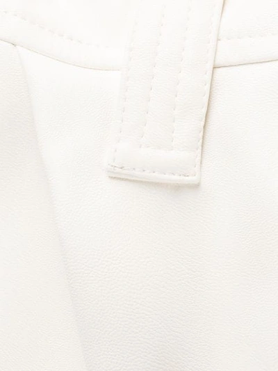 Shop Pinko Belted Mini Dress In White