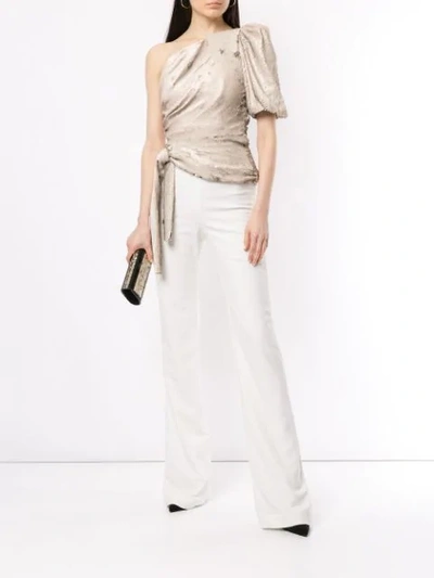 Shop Rachel Gilbert Quincy Trousers In White