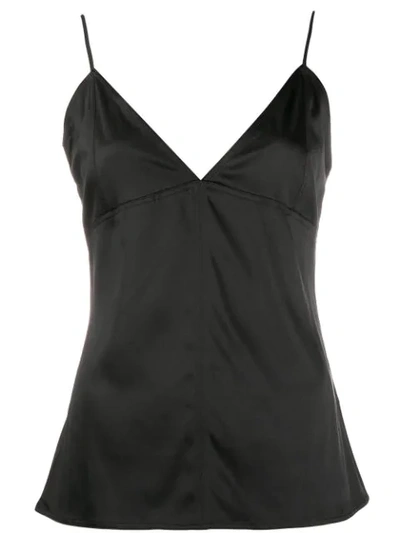 Shop Bottega Veneta Slim-fit Camisole In 1000 Nero