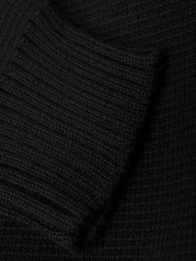 Shop Alessandra Rich Embellished Knit Blazer In Black