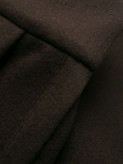 JIL SANDER 超大款衬衫式夹克 - 棕色