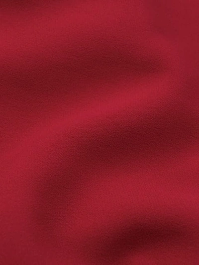 Shop Dolce & Gabbana Fitted Mini Dress In Red