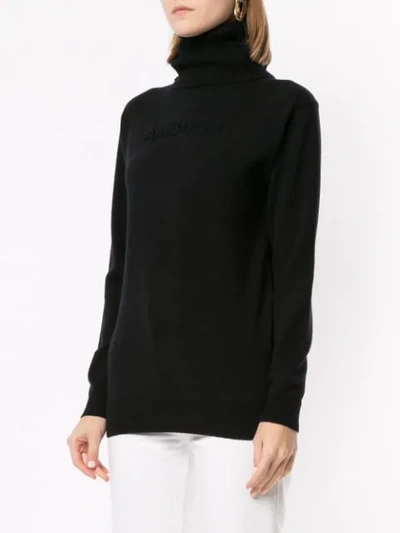 Shop Ambush Logo Relief Jumper In Black