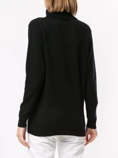 Shop Ambush Logo Relief Jumper In Black