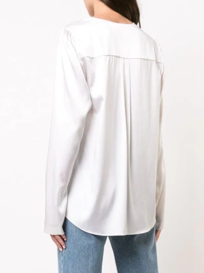 Shop A.l.c Harmon Blouse In White