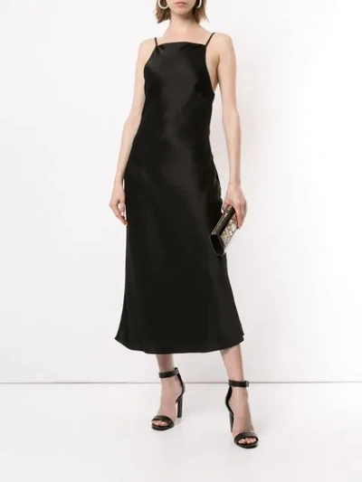 Shop Camilla And Marc Antonelli Backless Dress In Black