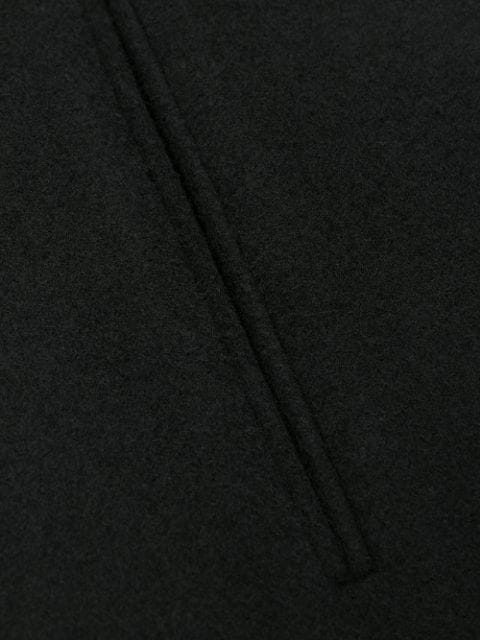 Balmain Double-breasted Cape Coat In Black | ModeSens