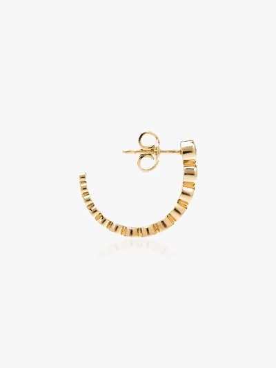 Shop Sophie Bille Brahe 18k Yellow Gold Boucle Ensemble Diamond Earrings