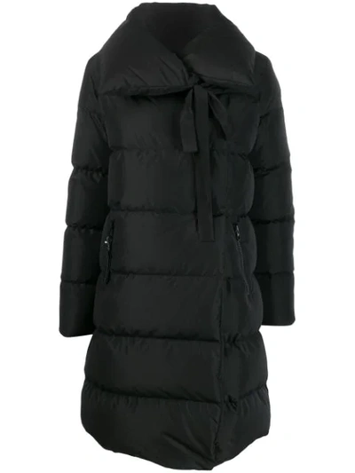 Shop Bacon Big Puffa Coat In Black