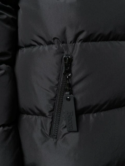 Shop Bacon Big Puffa Coat In Black