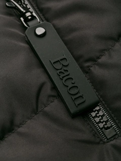 BACON BIG PUFFA COAT - 黑色