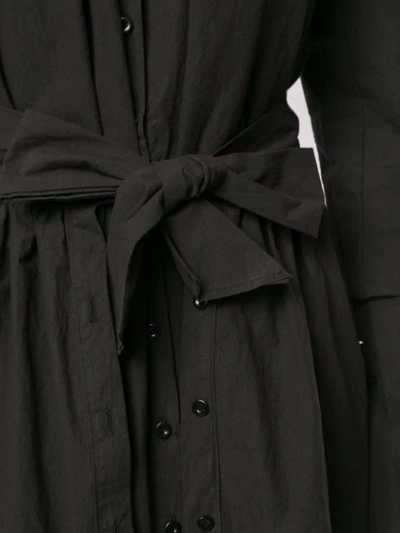 Shop Kitx Two-in-one-hemdkleid In Black