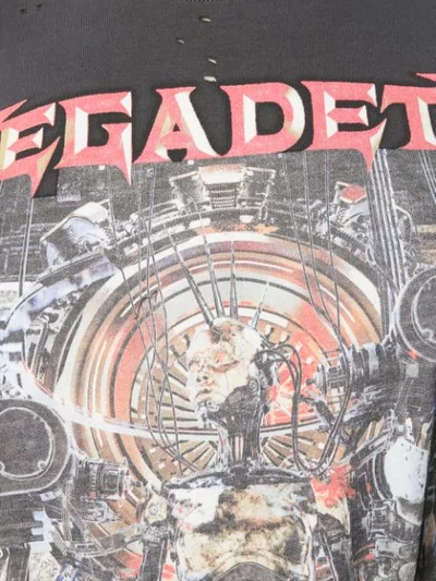Shop R13 Megadeth T In Black