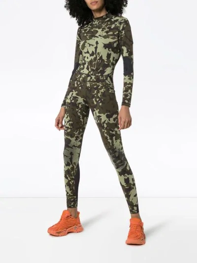 Shop Nike X Mmw Nrg Bodysuit In Green
