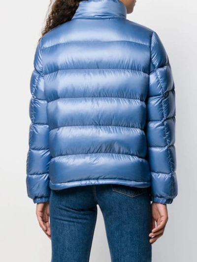 Shop Moncler Copenhague Puffer Jacket In Blue