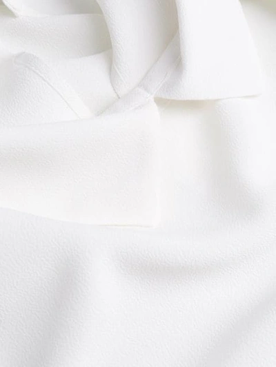 Shop Antonelli Button Sleeved Blouse In White