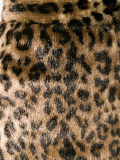 Shop N°21 Leopard Pattern Skirt In Brown