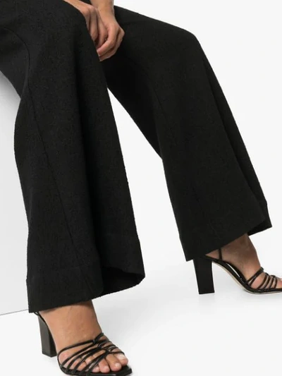 Shop Deitas Venus Flared Trousers In Black