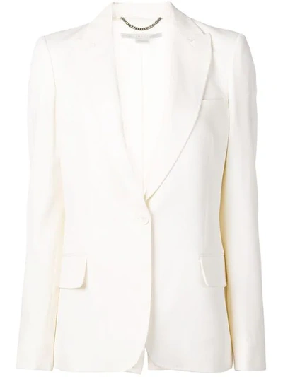 Shop Stella Mccartney Regular Fit Blazer In White