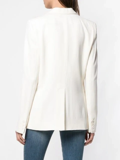 Shop Stella Mccartney Regular Fit Blazer In White