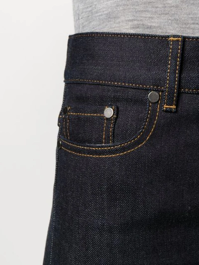 Shop Joseph Den-denim Stretch Jeans In Blue