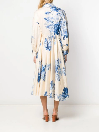 ANTONIO MARRAS PLEATED MIDI DRESS - 大地色