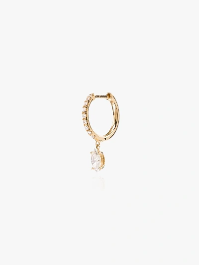 Shop Anita Ko 18k Yellow Gold Diamond Hoop Earring