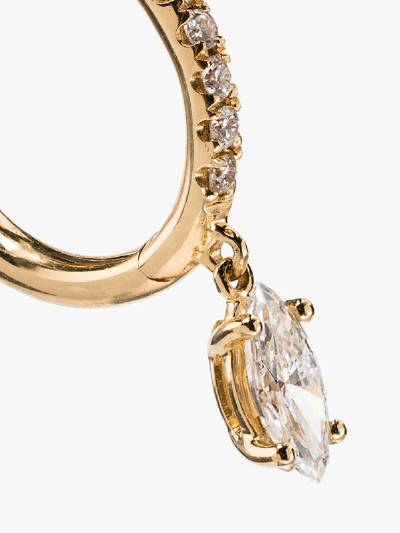 Shop Anita Ko 18k Yellow Gold Diamond Hoop Earring