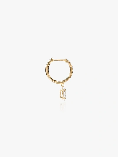 Shop Anita Ko 18k Yellow Gold Diamond Hoop Earring