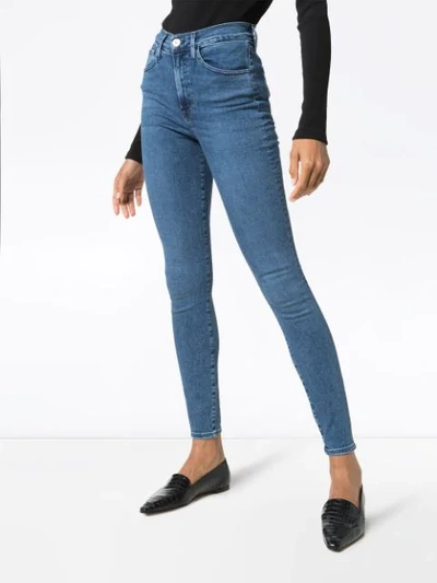 Shop 3x1 Kaia Skinny Jeans In Blue